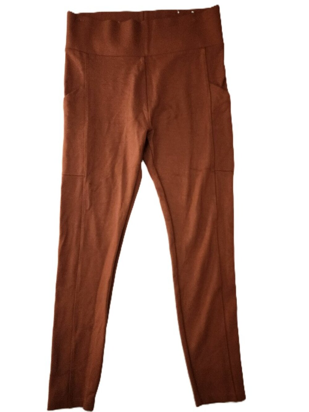 Lou & Grey Brown High Rise Pocket Leggings Size Medium